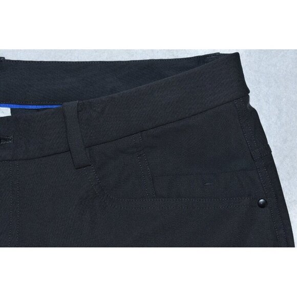 Lululemon Athletica ABC Slim Fit Men's Pants 36x33 Gray Straight Old Model - Picture 4 of 16